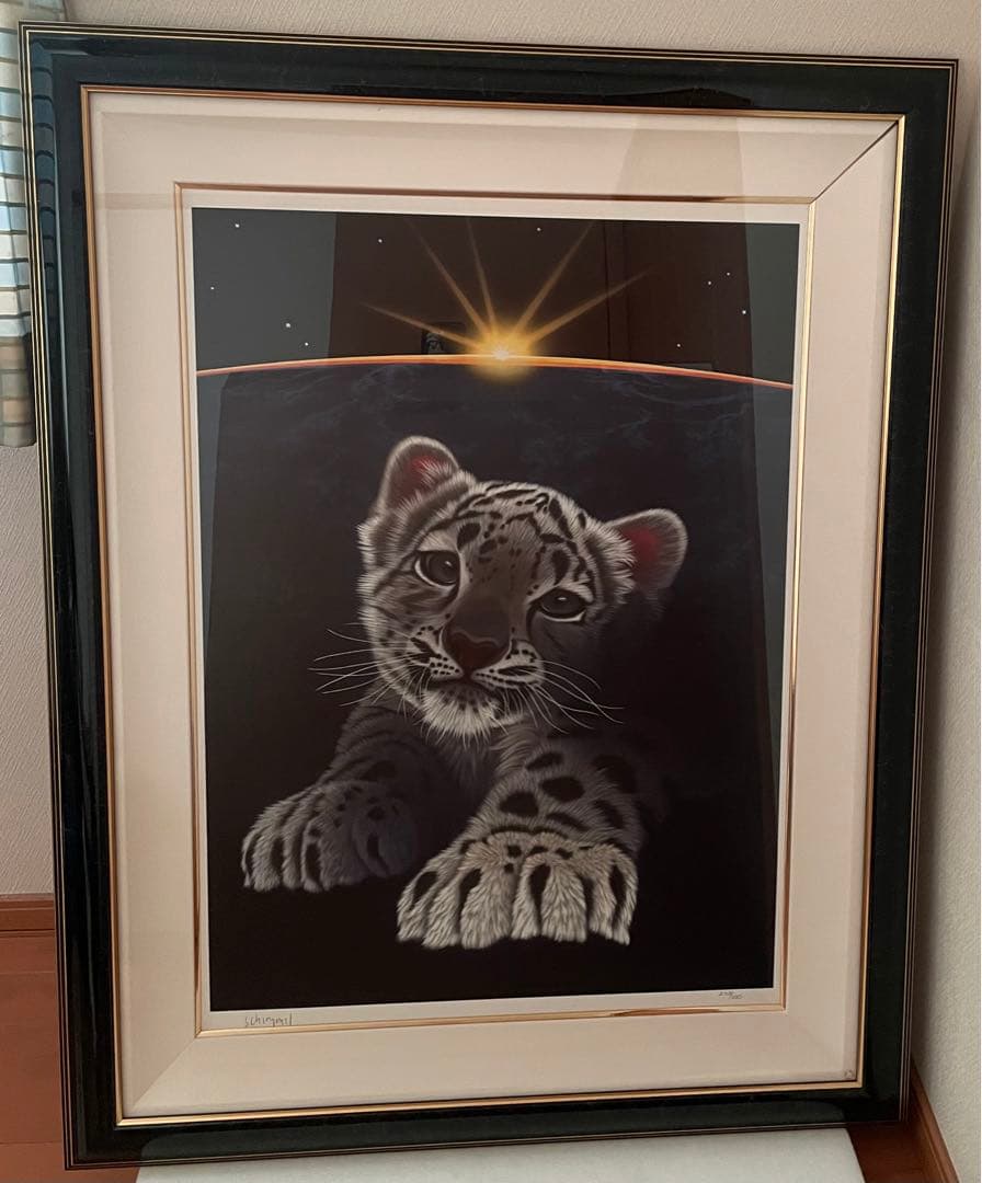 シムシメール 夢にとどく日 版画 絵画