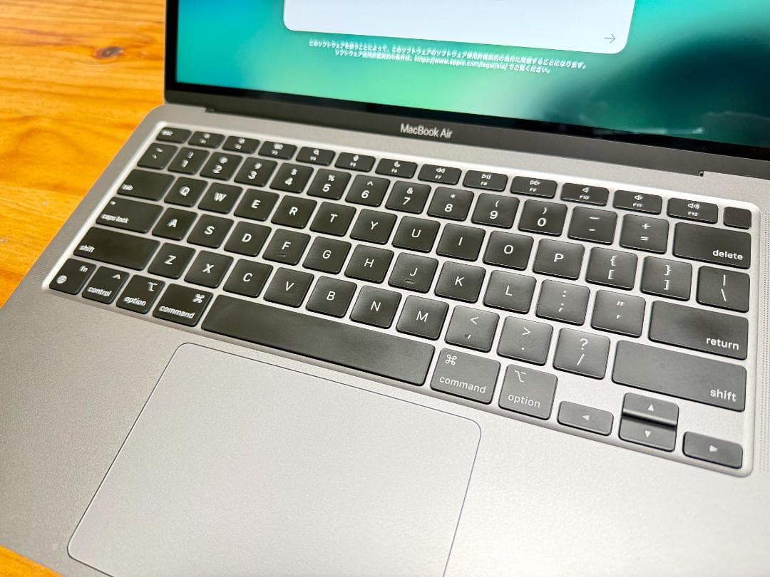 【美品】16GB,1TB M1 MacBookAir スペースグレイ US配列