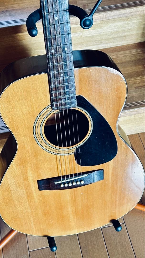 ◾️1975年製造 ヤマハFG-120F 黒ラベル 50年程前のアコースティック◾️