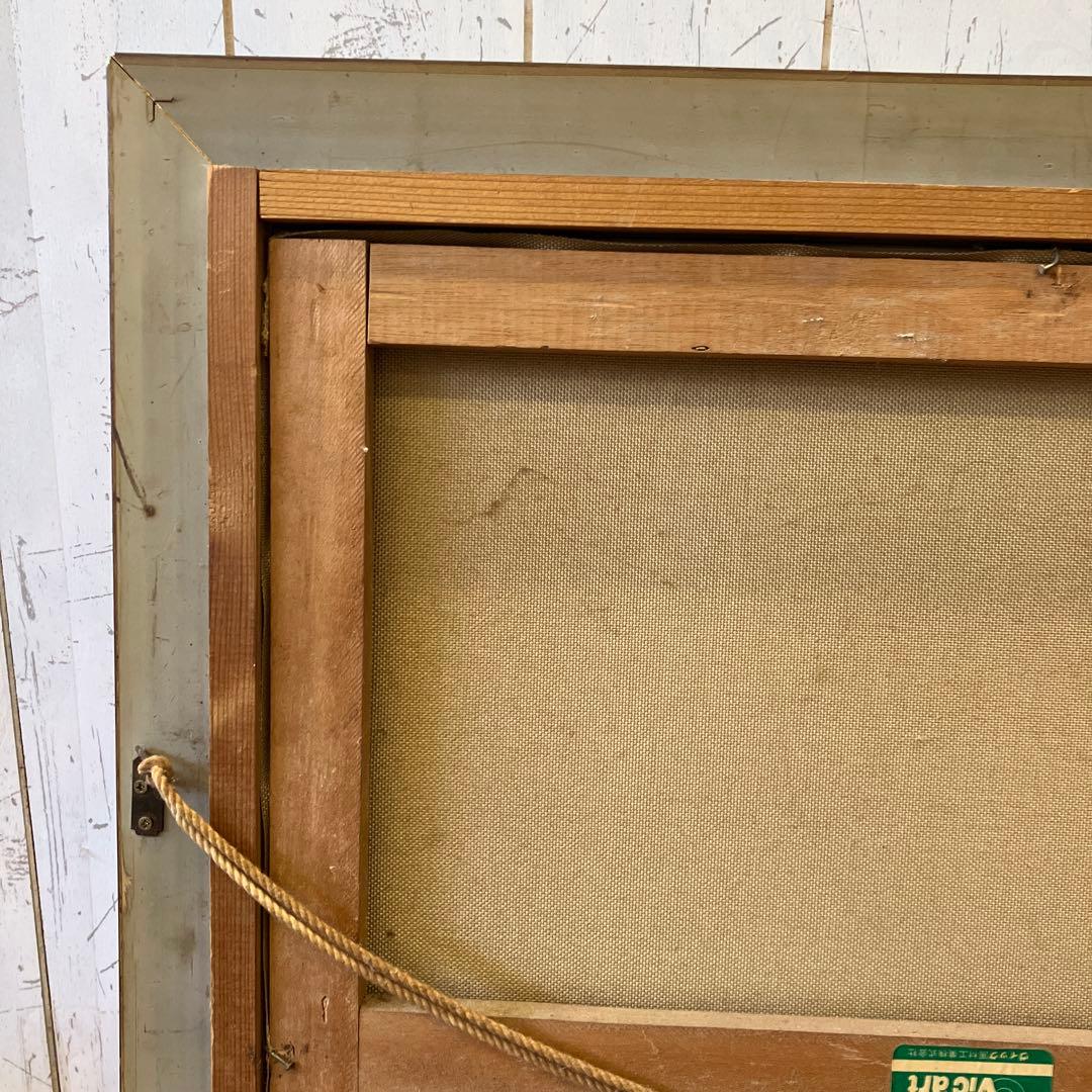 昭和レトロ ルノワール 春の花束 絵画 油絵 油彩画 複製画 静物画 春の花