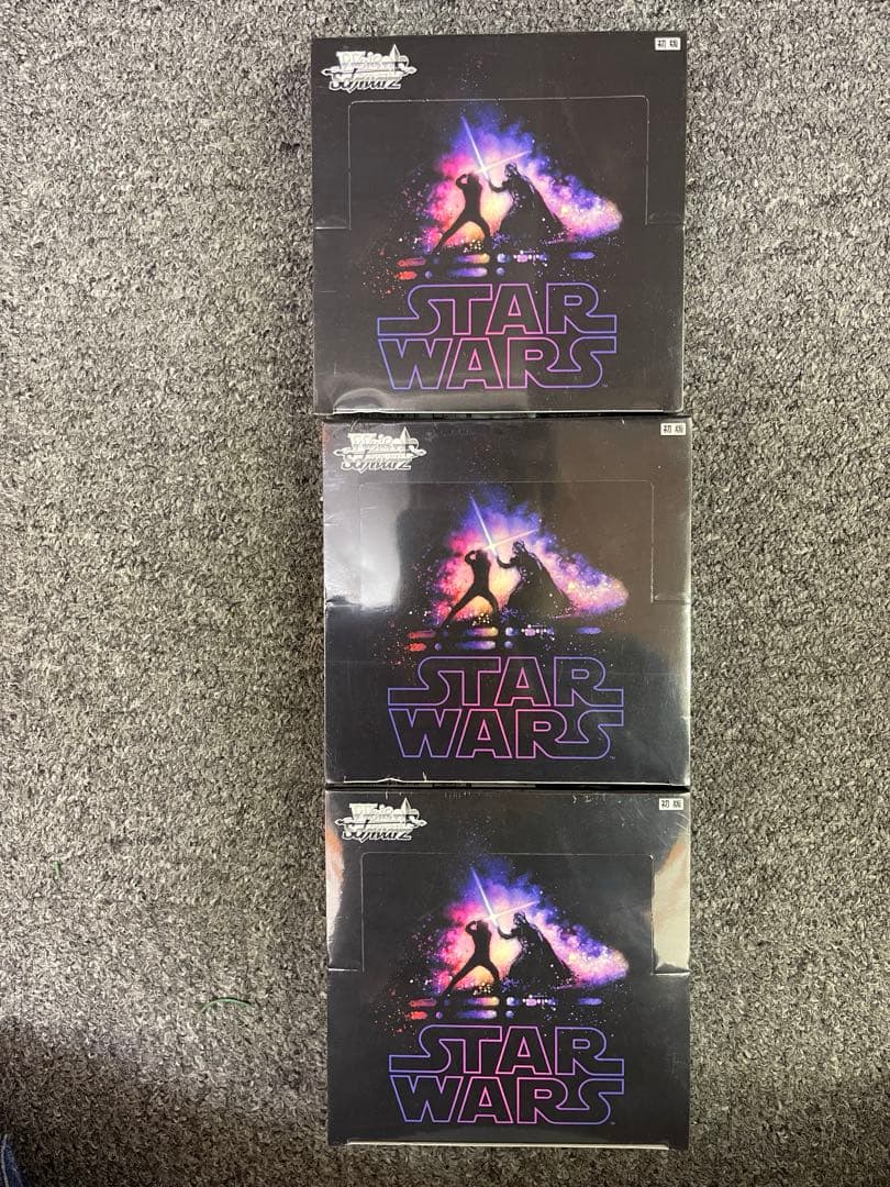 (値下げ)カムバックブースター　スターウォーズ　3box セット