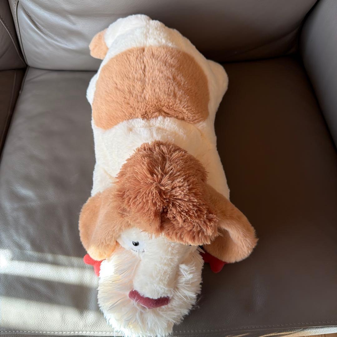 【新品タグ&紙袋付き】ジブリパーク　ハウルの動く城　ヒン　ぬいぐるみ　1体