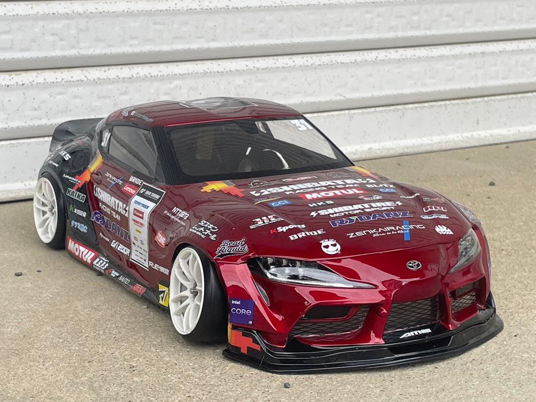 アディクション パンデム GRスープラ RCボディ SHIBATA 塗装済未走行