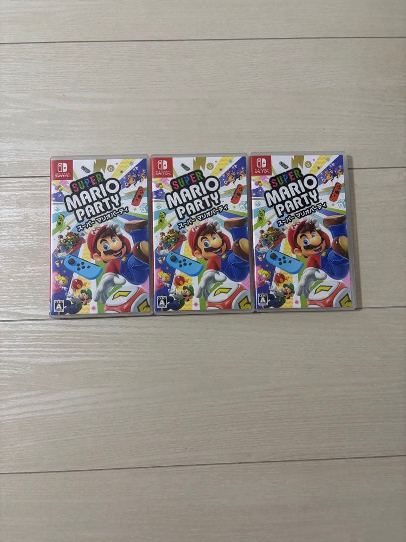 スーパー マリオパーティ　3本セット