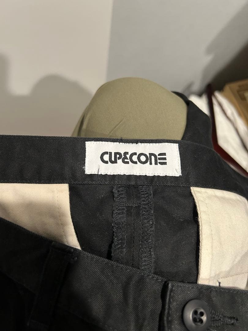 m*い様 【美品】cupandcones C fit chino 極テーパードパ