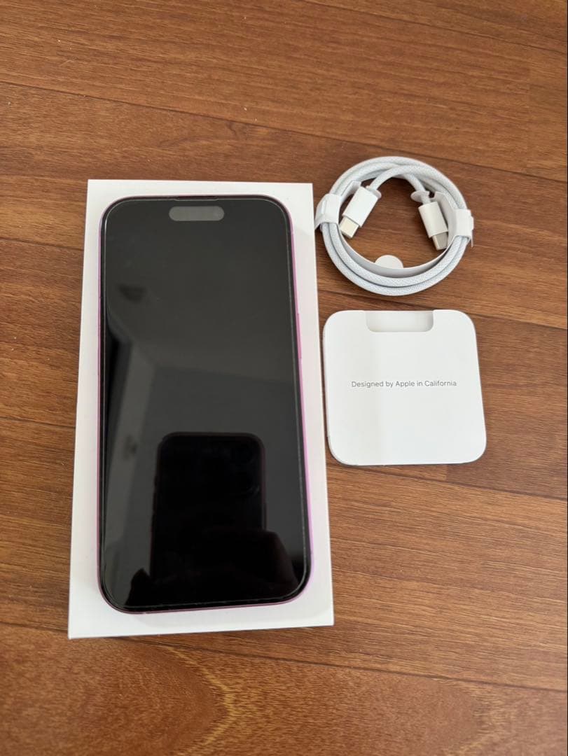 iPhone16 ピンク 128GB SIMフリー　美品