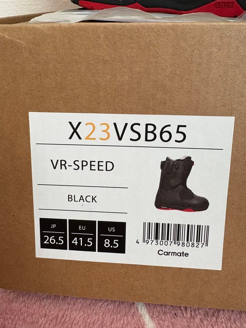 FLUX スノーボードブーツ ブラックフラックス VR-SPEED23-24