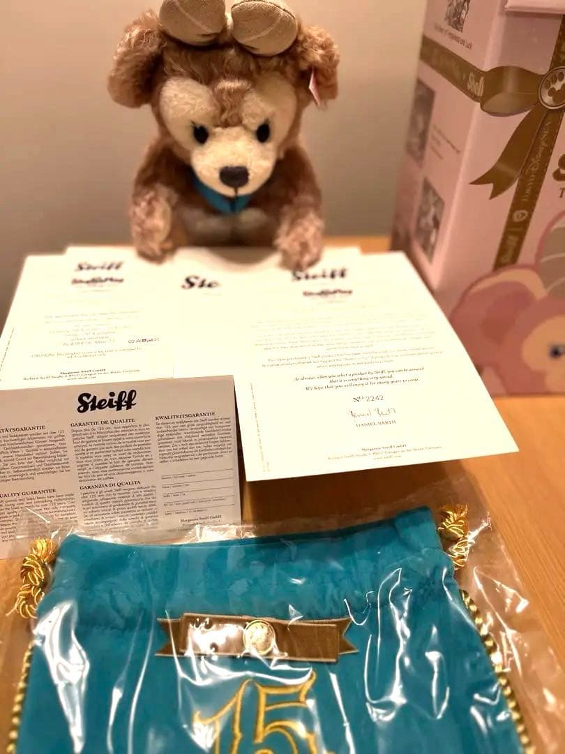 シェリーメイ美人さん　シュタイフ　シー15周年限定シュタイフ　白タグ