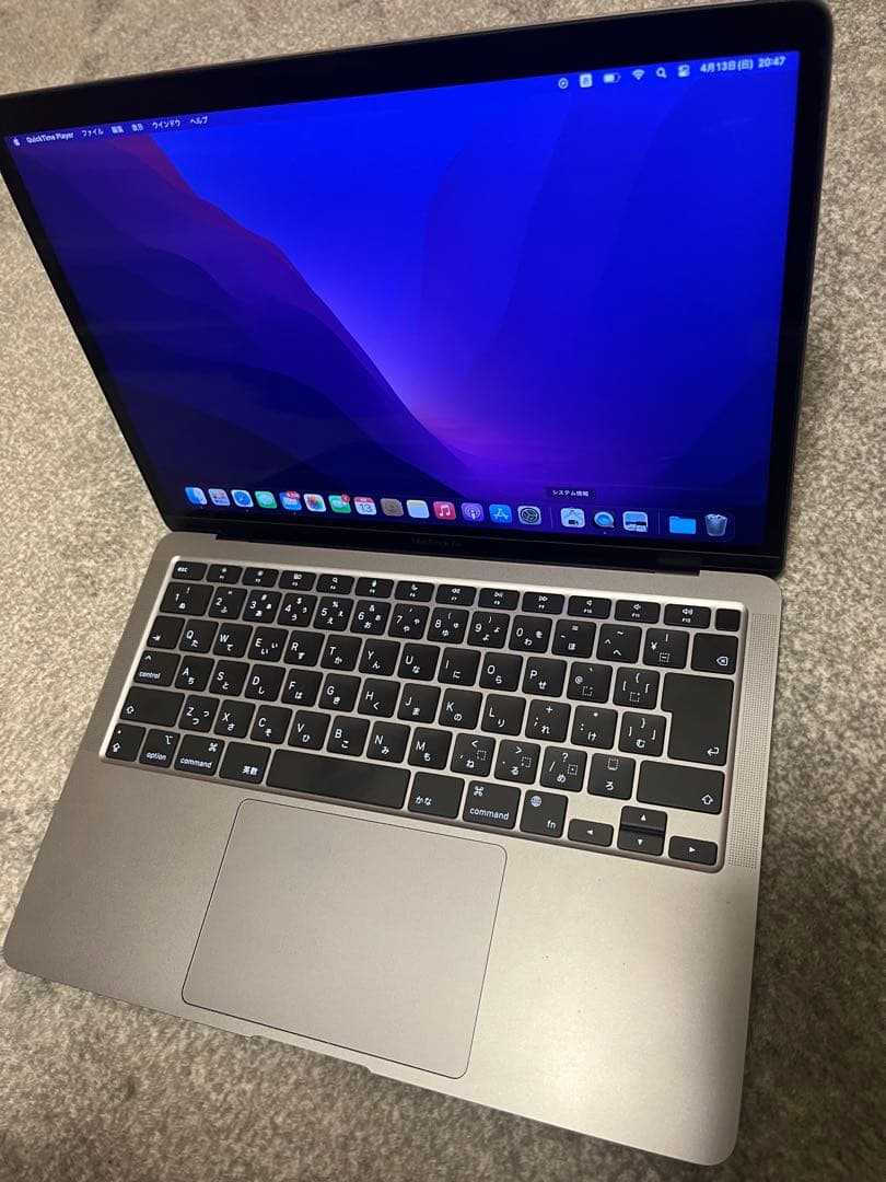 MacBook Air M1 16GB 512GB 充放電回数18回