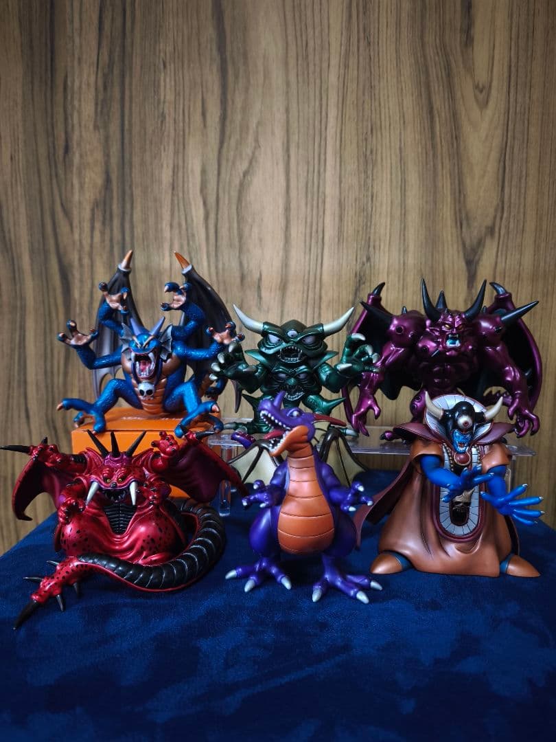 ドラゴンクエストソフビモンスター　限定メタリックカラー　魔王セット