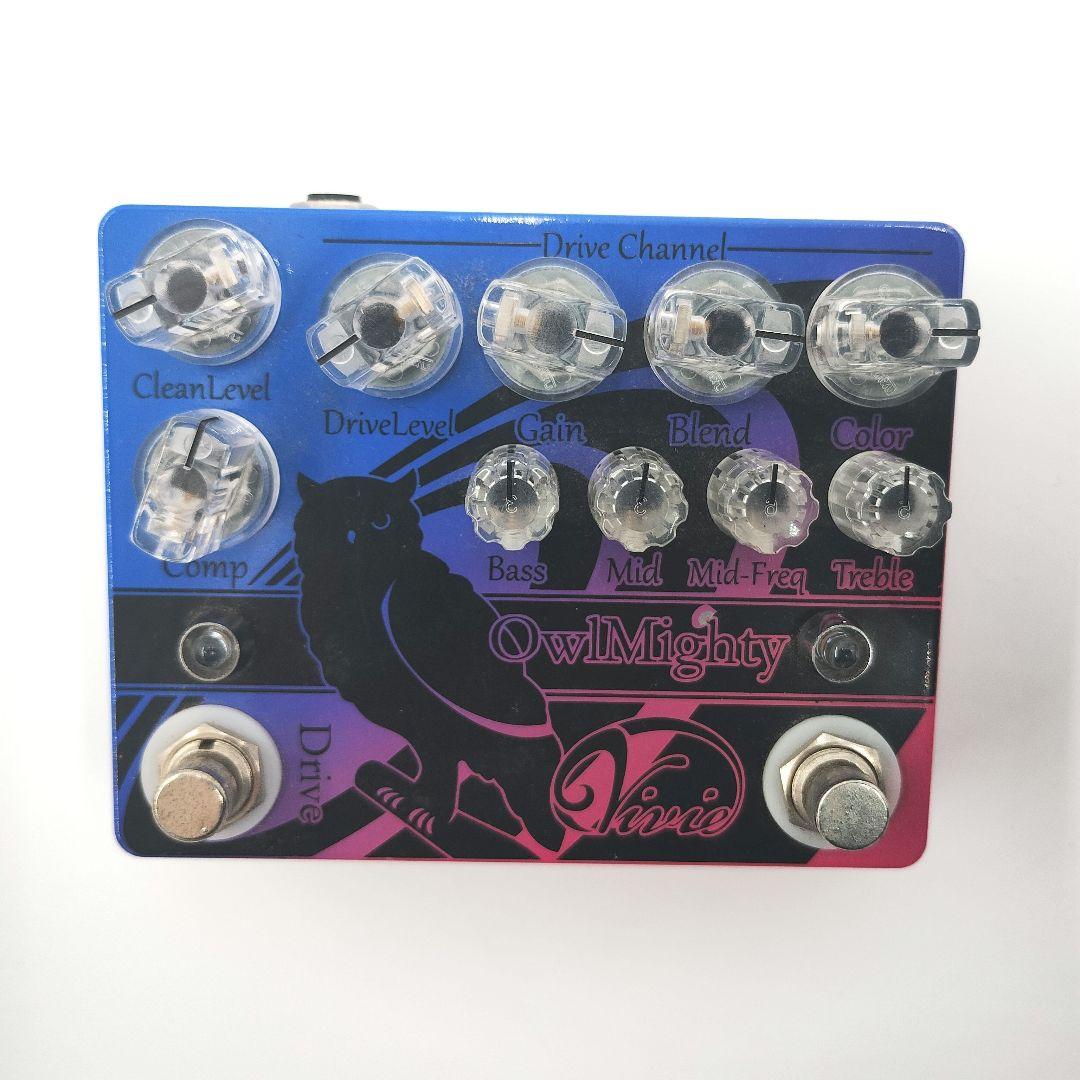希少品✨️OwlMighty Vivie ベースプリアンプ 初期 箱 説明書付