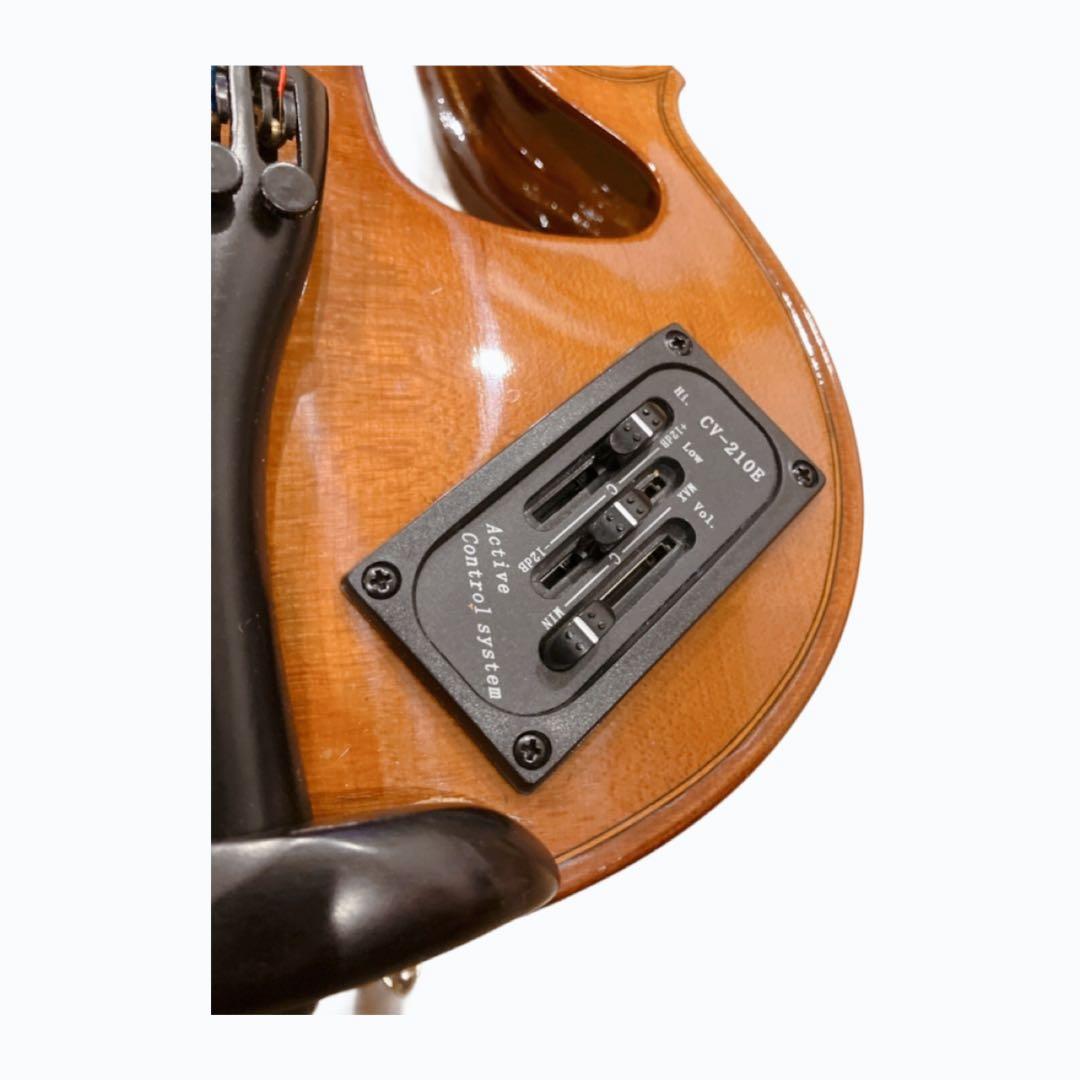 ハルシュタット　エレキ バイオリン　CV210E　サイレント　4/4　ケース付