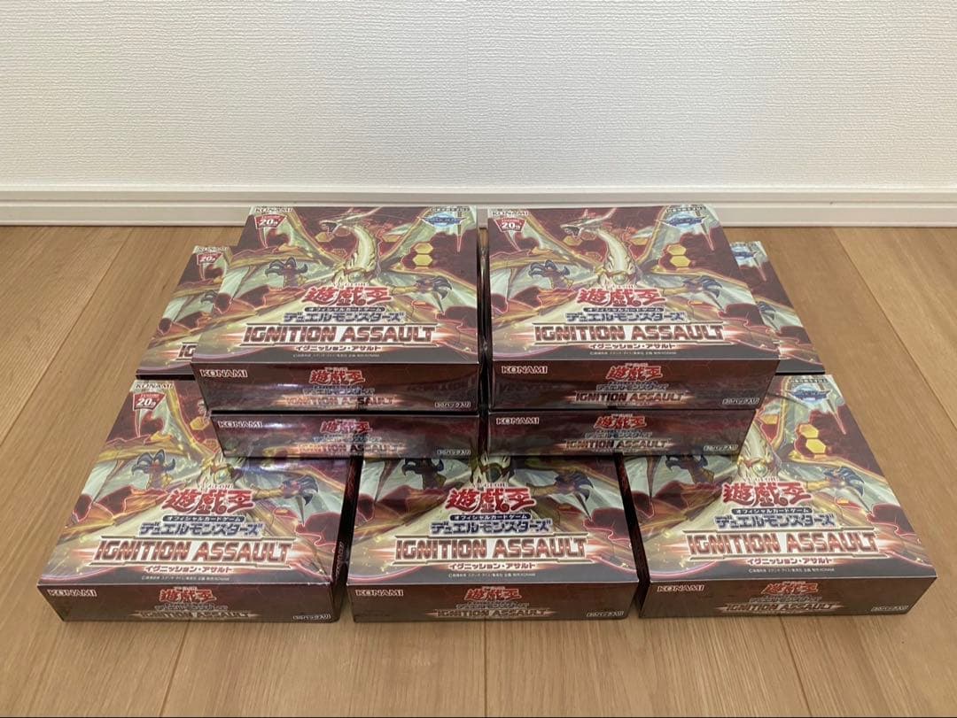 遊戯王　イグニッションアサルト　日版　シュリンク付き未開封　10BOX