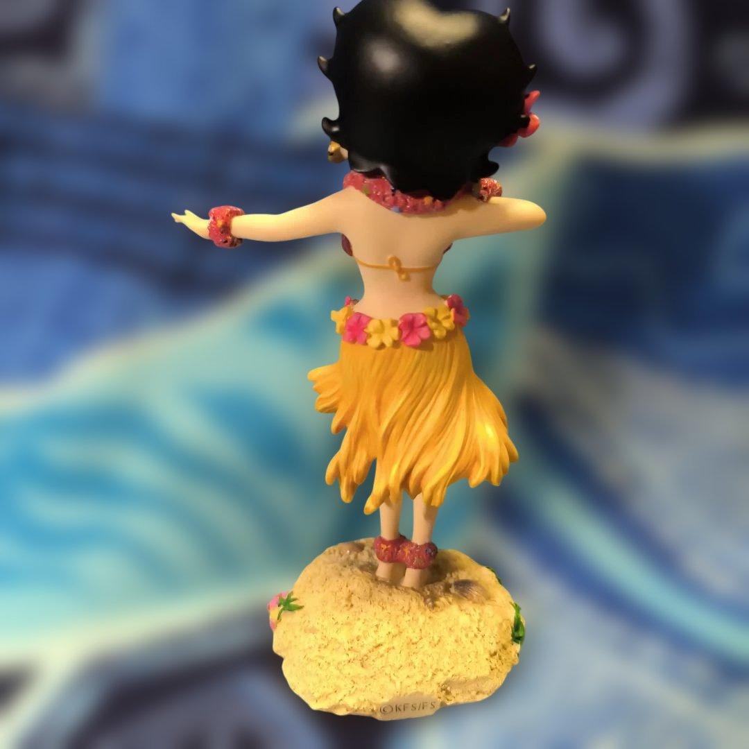 ベティ・ブープ ハワイアンフラガールフィギュア 約18cm2004年製