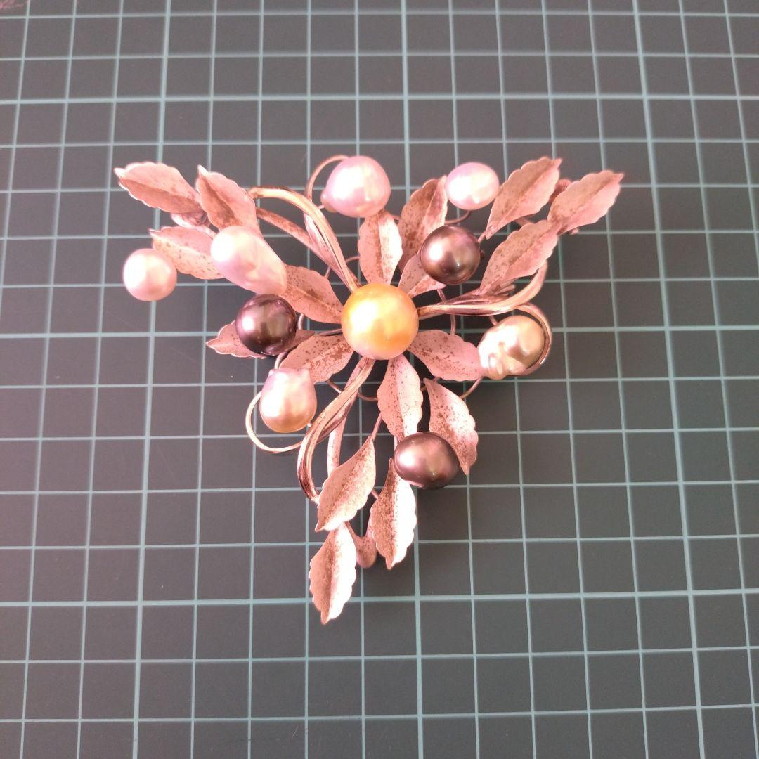 南洋真珠 SILVER ブローチ兼ペンダントトップ