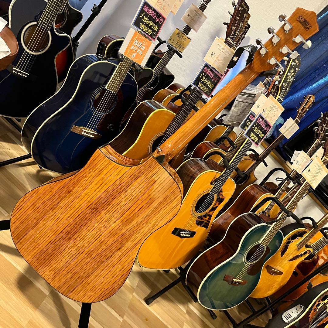 【11206】Rosso R-54 アコースティックギター ゼブラウッド