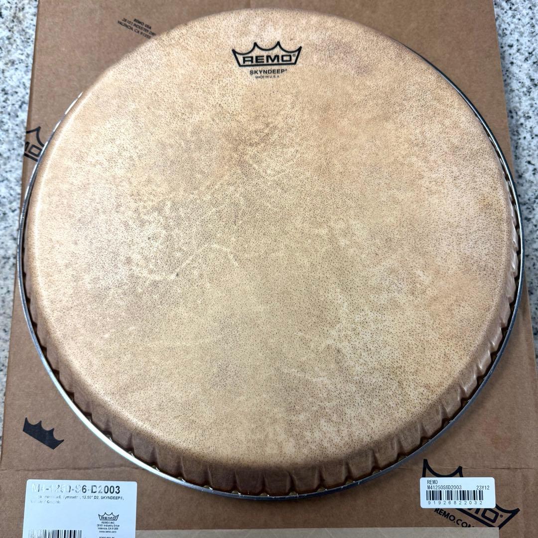 REMO コンガヘッド M4-1250-S6-D2003 スキンディープ