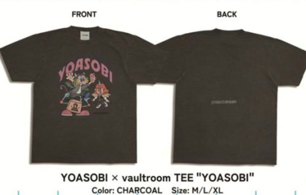YOASOBI WANDARA 2025 ボルトルーム Tシャツ