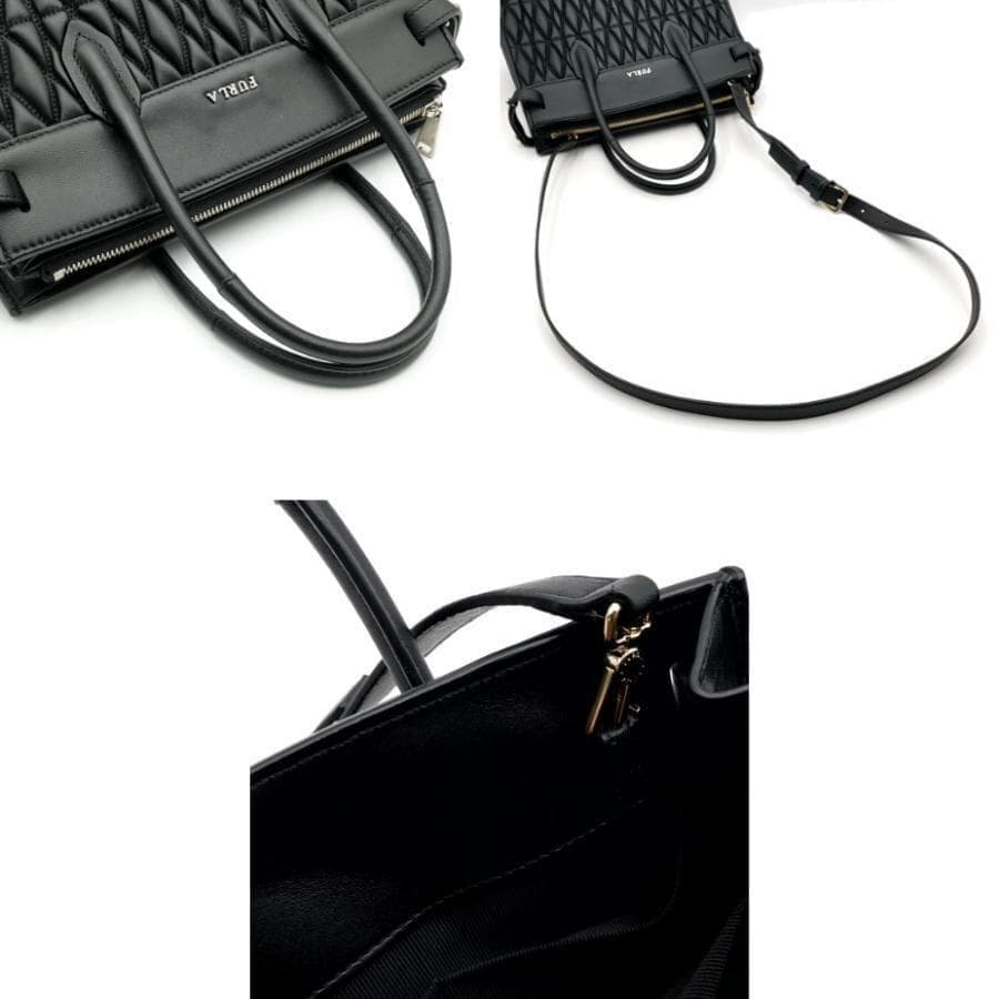 超美品 フルラ FURLA ショルダーバッグ ピンコメタ 10-25101902