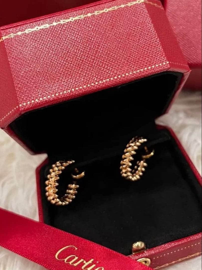 お値下大歓迎！早い者勝ち！高見え♪ピンクゴールドクラッシュピアス