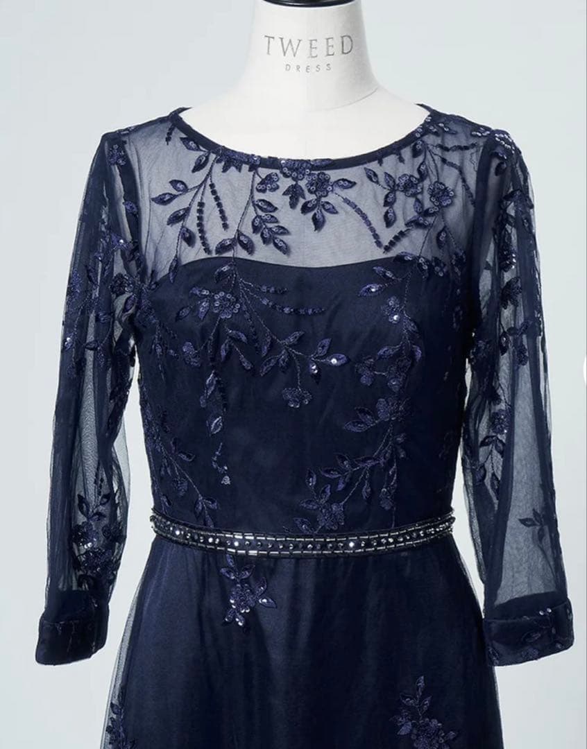 【美品】TWEED DONNAマザードレス 11号