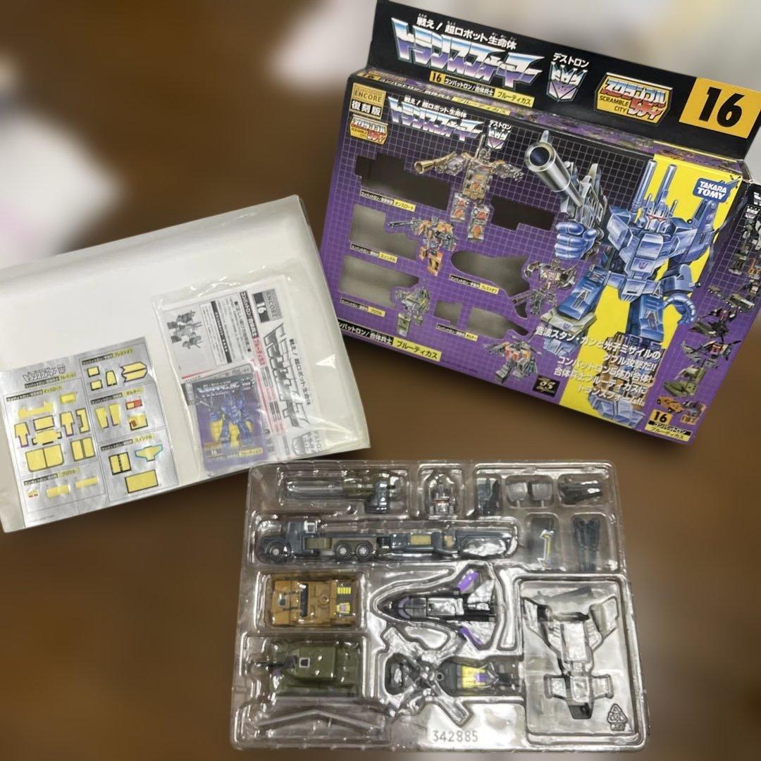 トランスフォーマー 16 コンバットロン　ブルーティカス　25周年