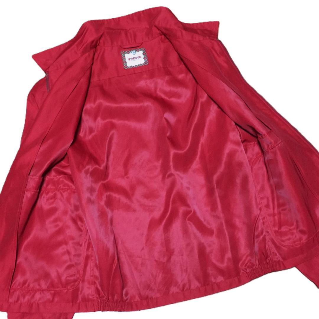 極美品 McGREGOR 日本製 ドリズラージャケット スイングトップ 赤 M