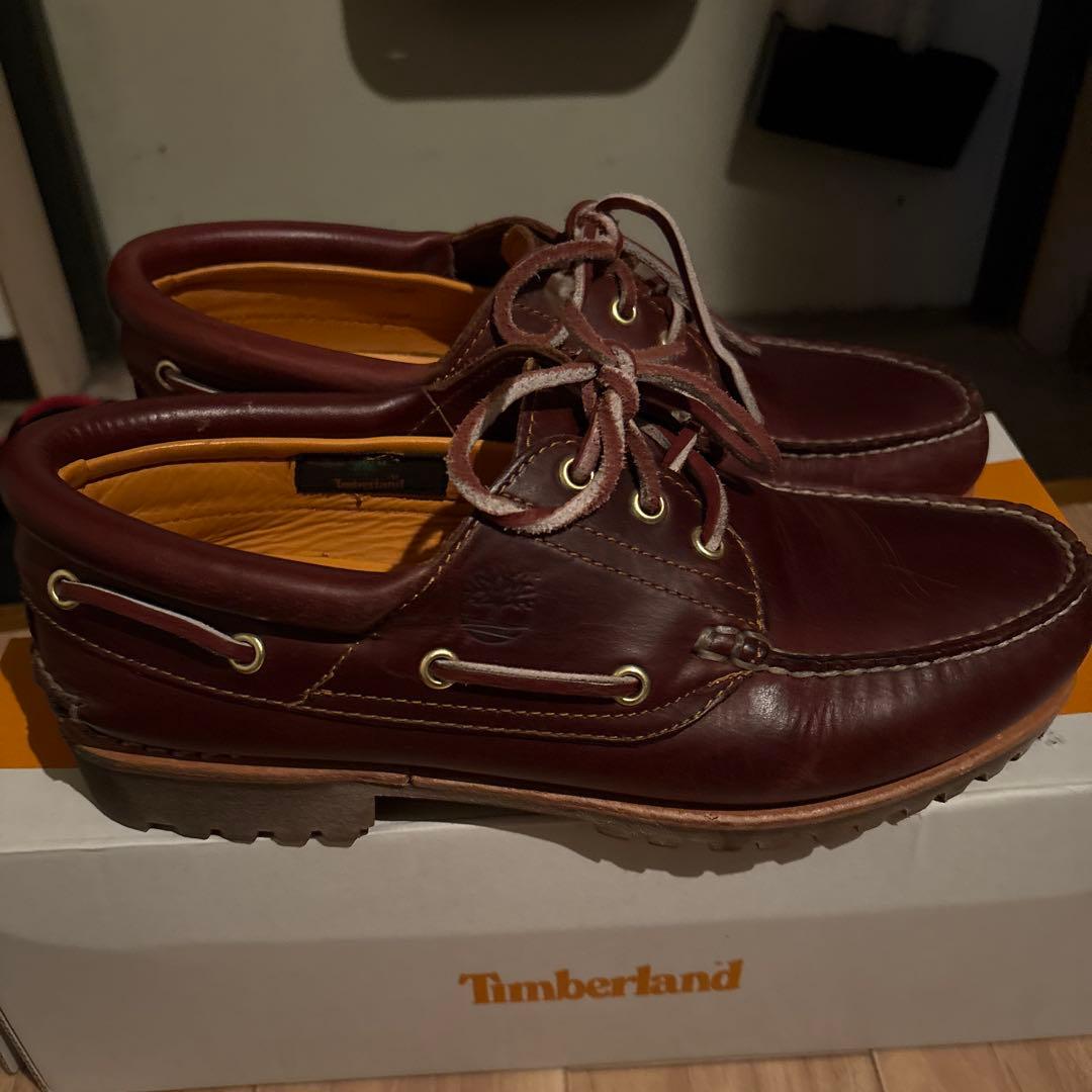 Timberland ティンバーランド 3eye バーガンディ箱付き