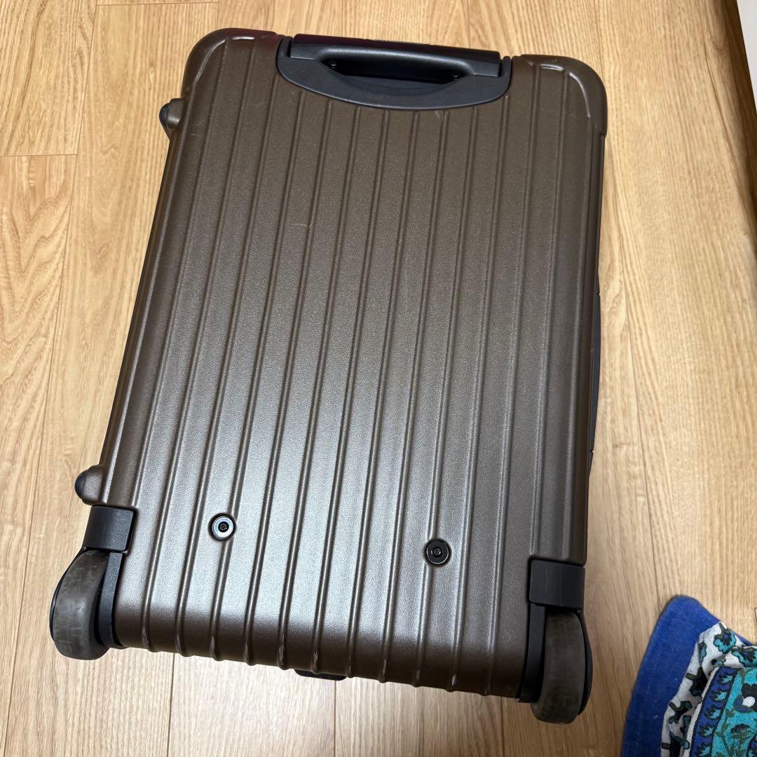 RIMOWA リモワ　サルサ　ブラウン キャリーケース　機内持ち込み　2輪