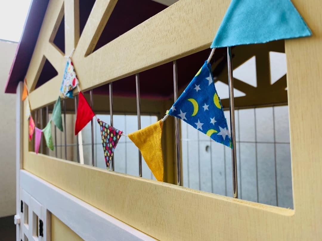 【もちつき】壱番館　北欧デザインペットハウス　うさぎ用ケージ