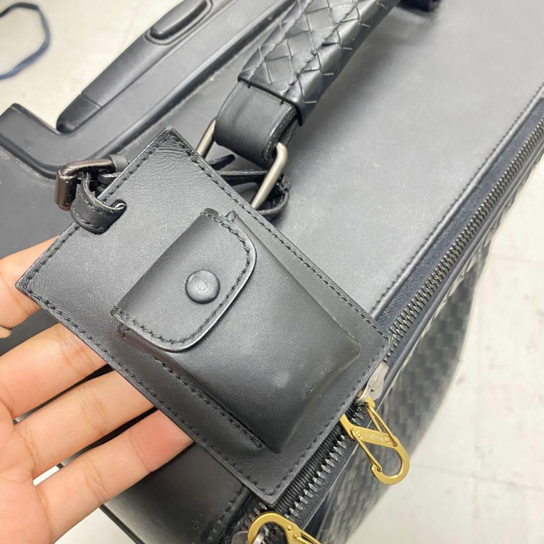 定価50万円BOTTEGA VENETA トロリーイントレチャートキャリーバッグ