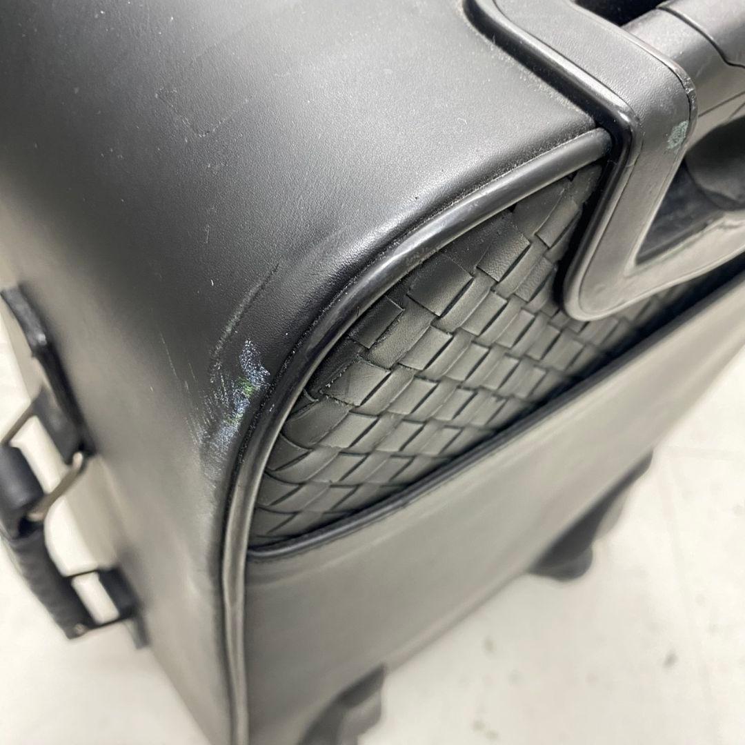 定価50万円BOTTEGA VENETA トロリーイントレチャートキャリーバッグ