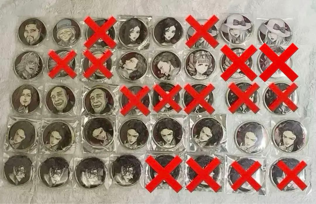 人狼ジャッジメント 缶バッジ アクスタ