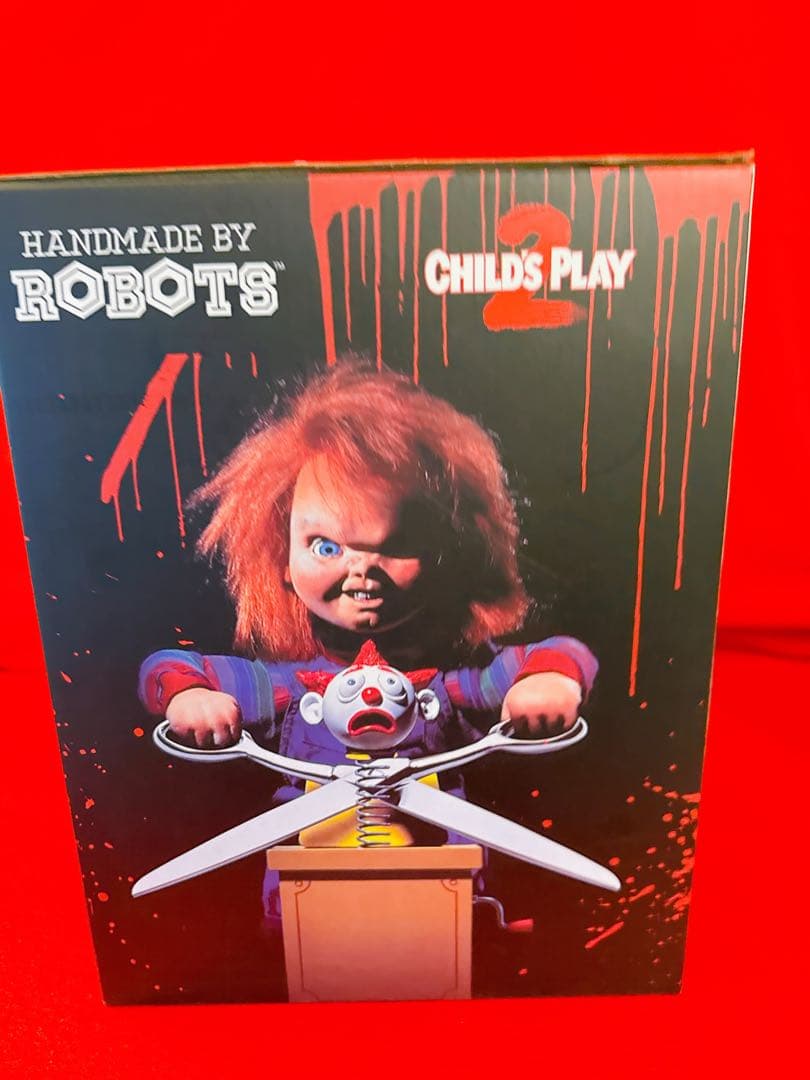 チャイルドプレイ チャッキー Robots ニット風 特大 フィギュア 海外限定