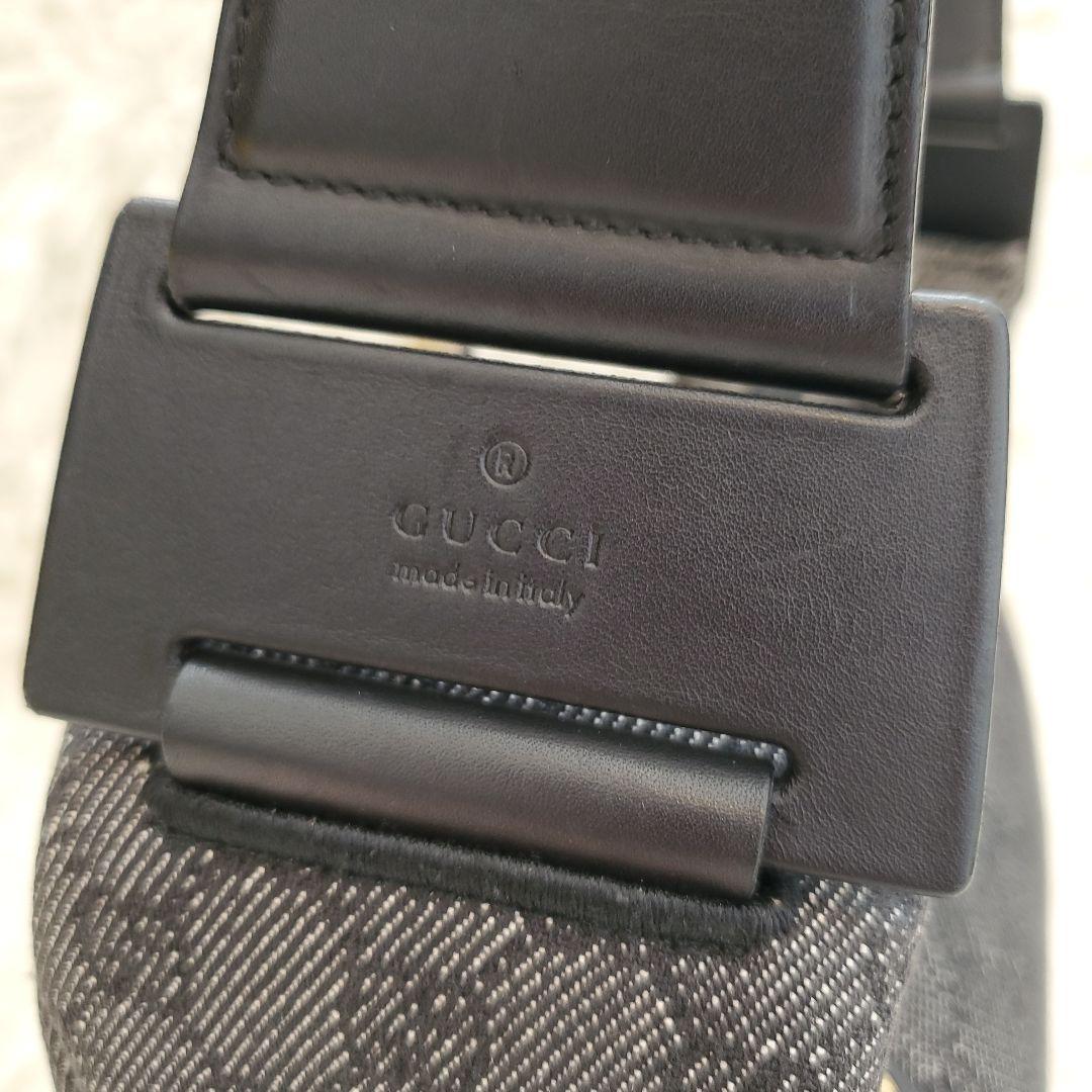 ⭐美品⭐GUCCI ggキャンバス アクセサリーポーチ ブラック