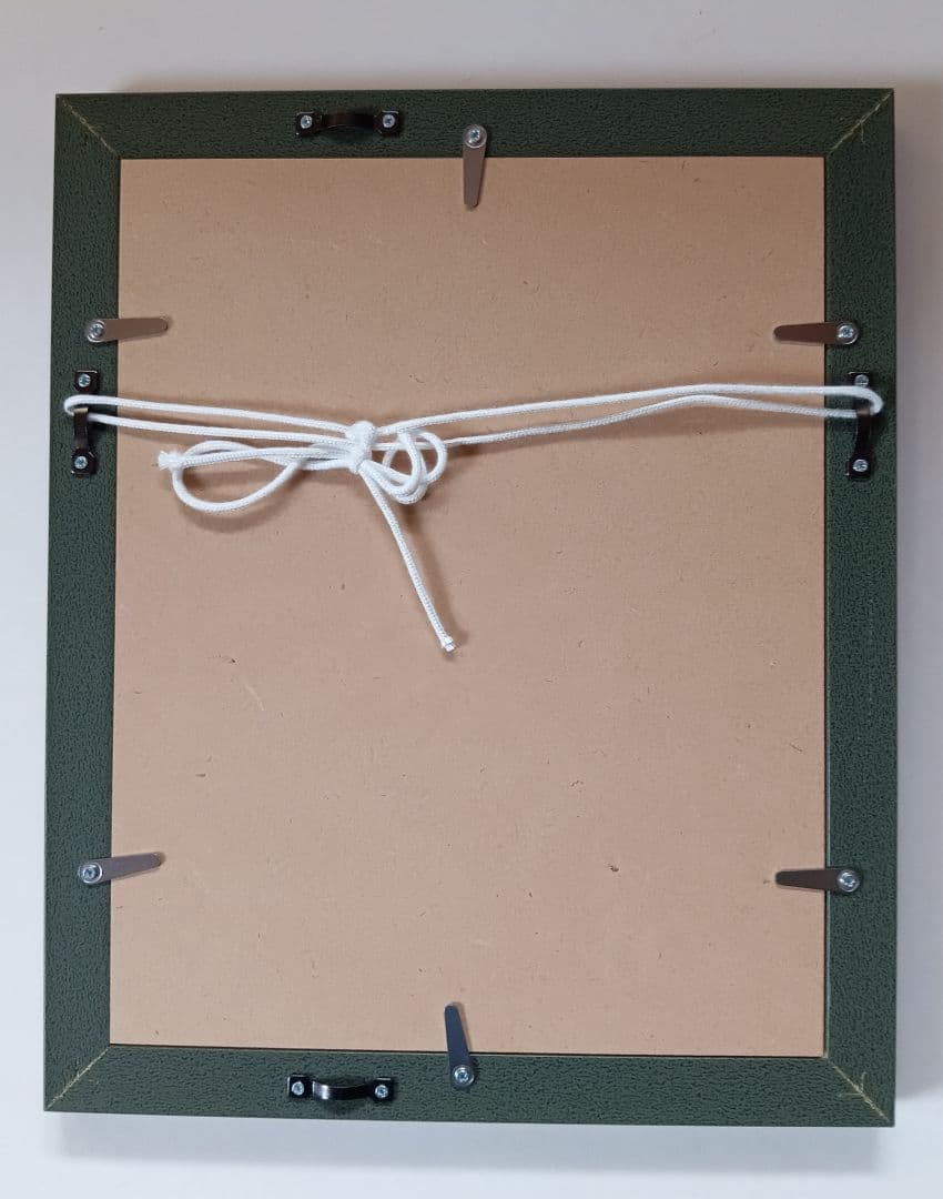 【原画】『猫の町の住民』ファンタジー　ゴシック　中世　絵画　アンティーク