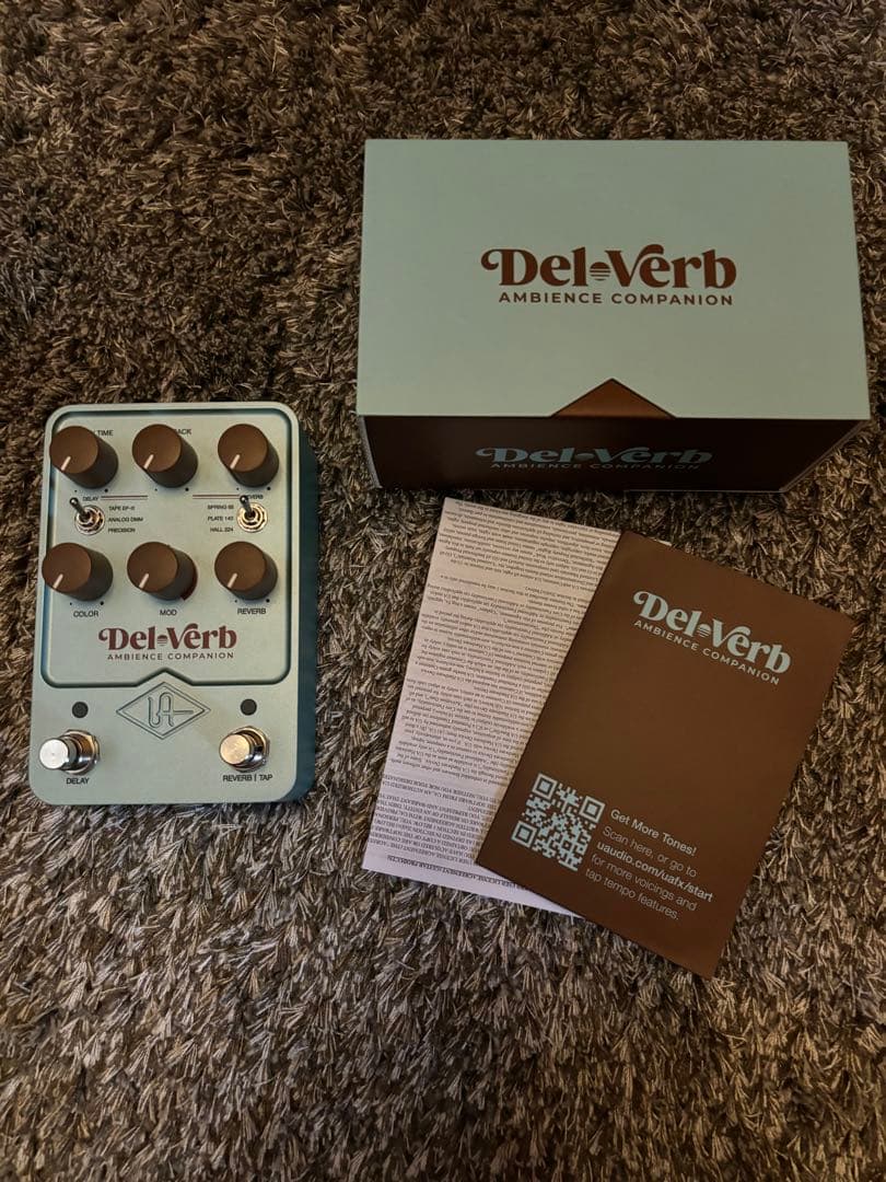 UAFX Del-Verb ディレイ・リバーブ 2 in 1 エフェクター