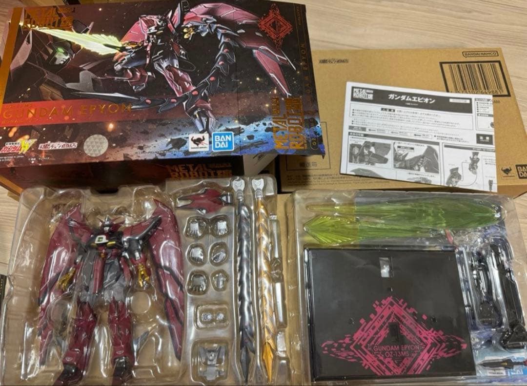 L ROBOT魂＜SIDE MS＞ ウイングガンダムゼロ、エピオン他3機