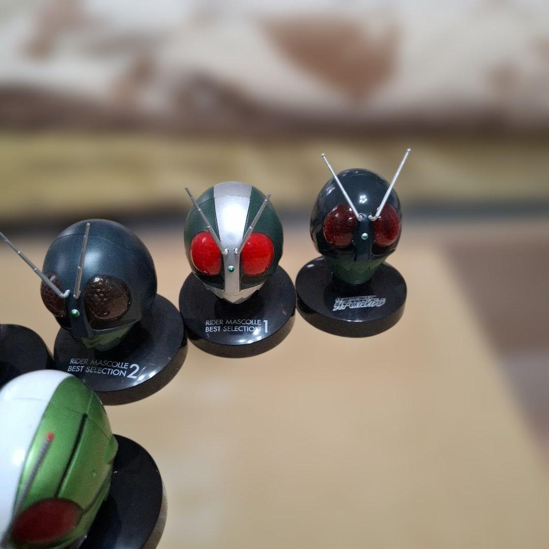 仮面ライダー マスクコレクションフィギュア 10体セット