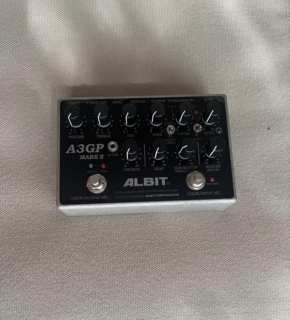 ALBIT A3GP MARKⅡ ギター用プリアンプ