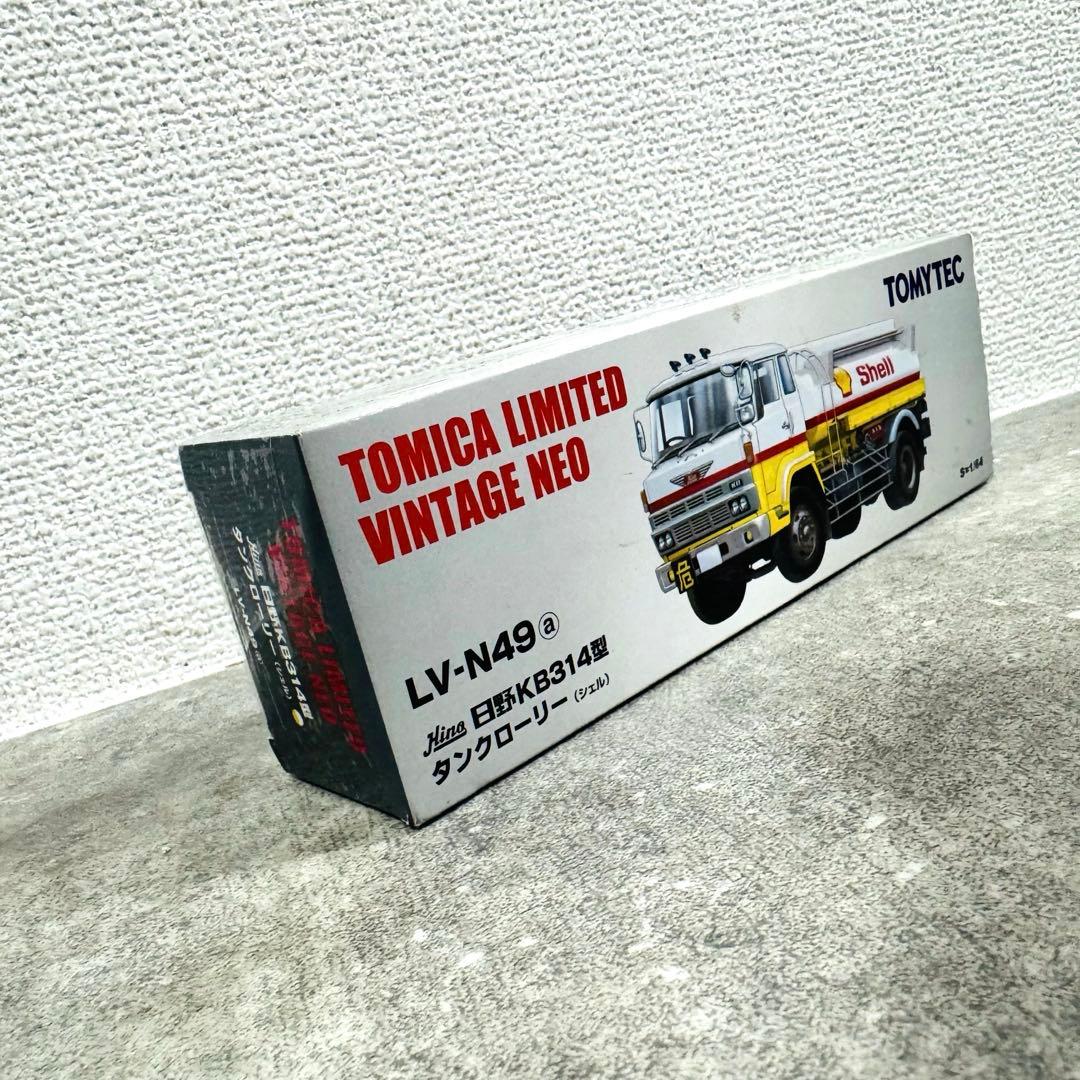 トミカリミテッドビンテージネオ LV-N49 日野タンクローリー シェル