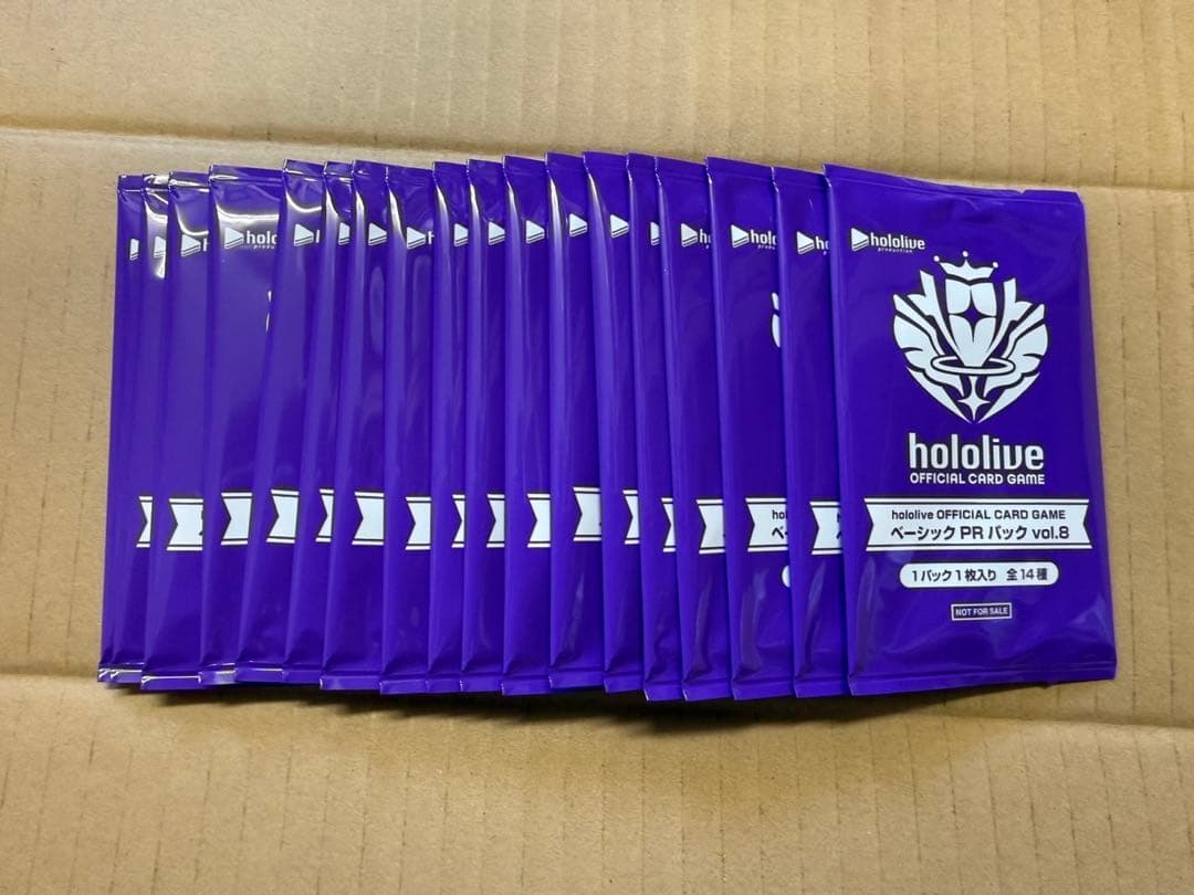 ホロライブ ベーシックPRパックvol.8 18パック