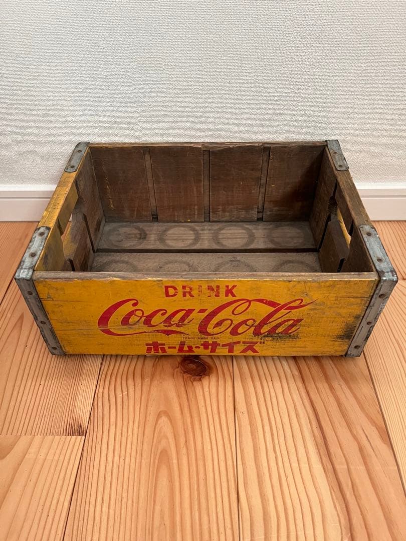 Coca-Cola ヴィンテージ木製ボックス2個セット