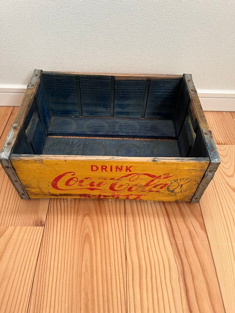 Coca-Cola ヴィンテージ木製ボックス2個セット