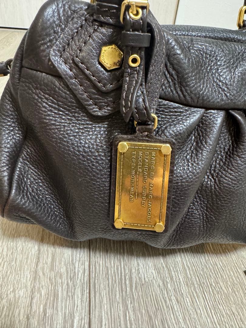 MARC JACOBS ブラウン　ハンドバッグ