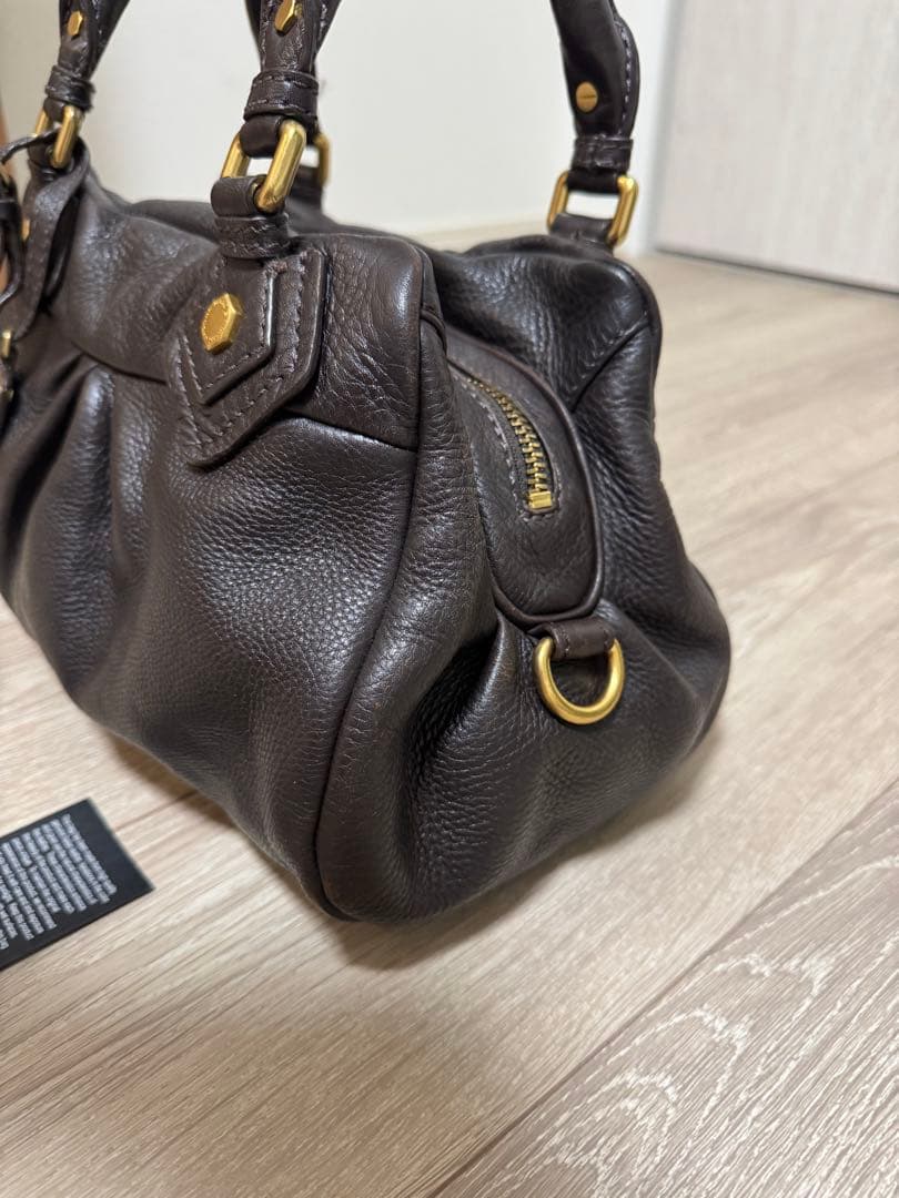 MARC JACOBS ブラウン　ハンドバッグ