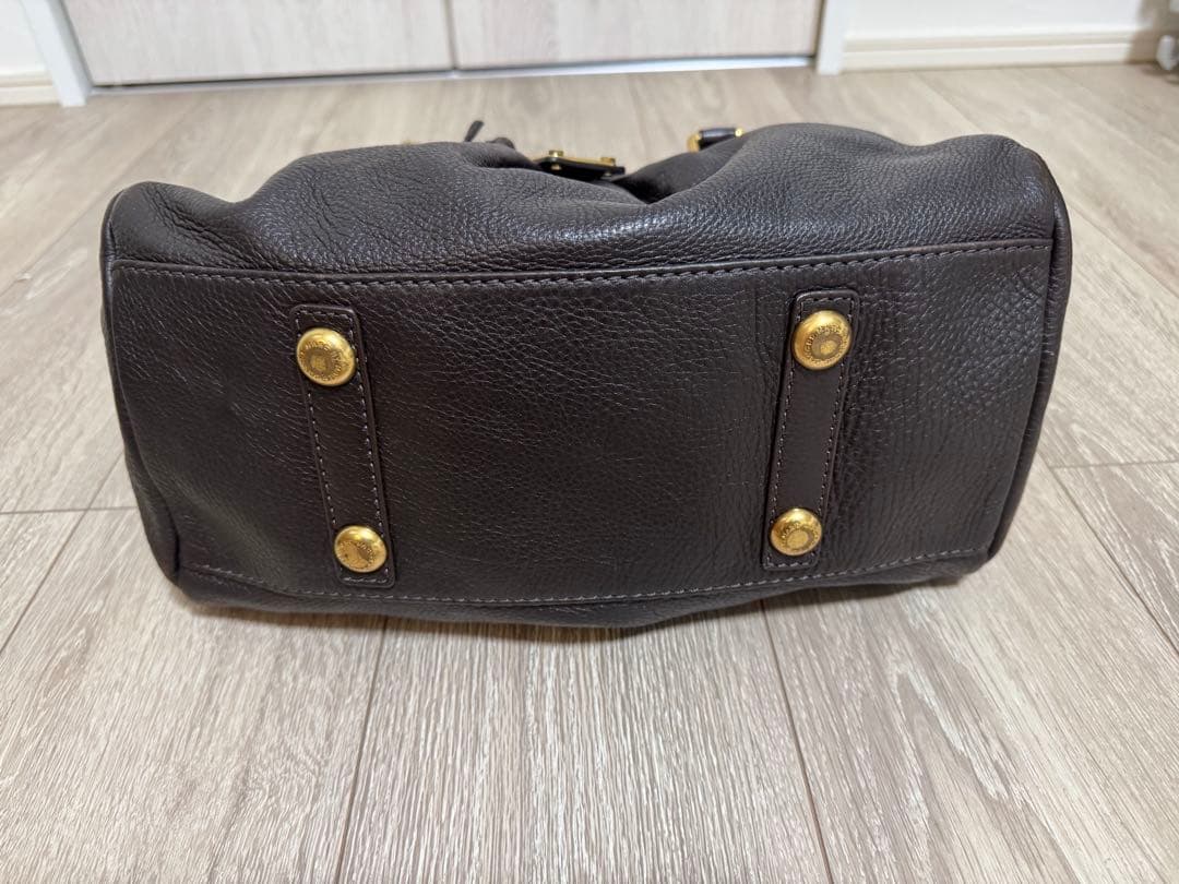 MARC JACOBS ブラウン　ハンドバッグ