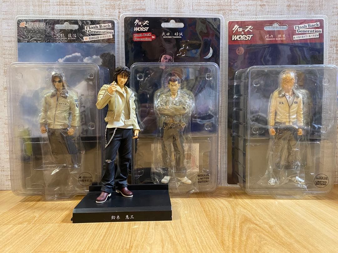 クローズ & WORST 武装戦線 フィギュア まとめ売り 4体