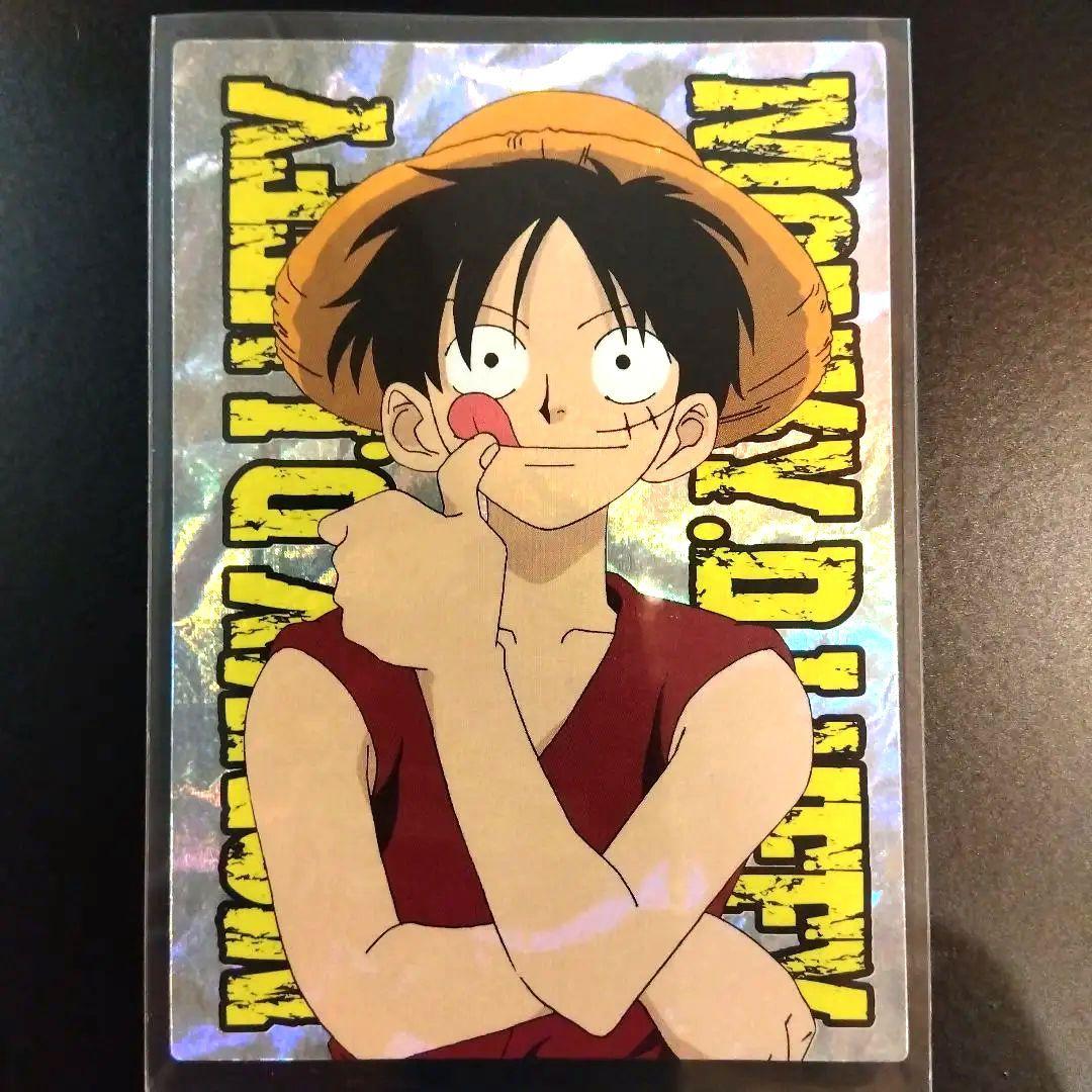 ONEPIECE アマダ ステッカーコレクション ルフィ SP10 レア 希少