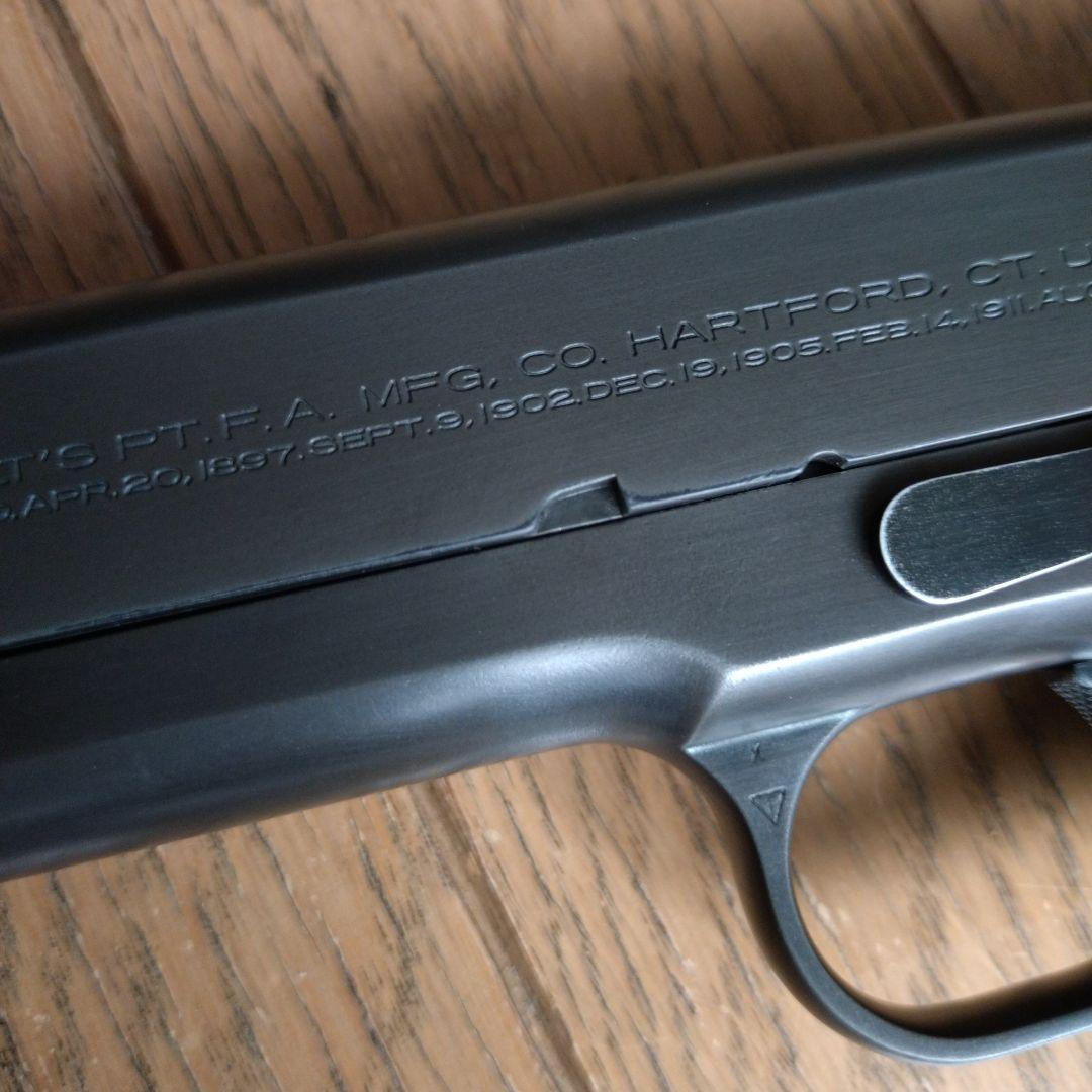 ウエスタンアームズ　コルト　ガバメント　ナショナルマッチ